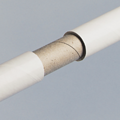 2-Piece Cardboard Pole