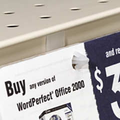 Arrowhead Fastener - with Adhesive