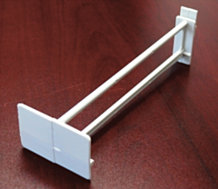 Package Hook with Scan Plate 6 Inch