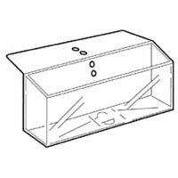 Pop-Up Literature Box - Height 2.5 X 3 Inch