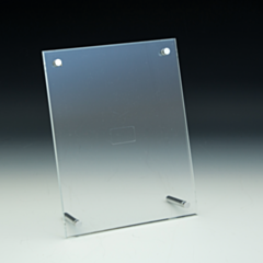 Clear Euro-Style Print Holder - 8.5x11 Inch Clear 6
