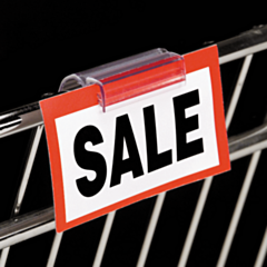 SuperGrip® Hinged Flush Sign Holder