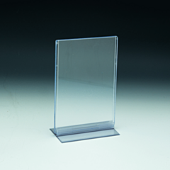 TRU-VU® Countertop 8x10 Sign Holder with Detachable Base w8 Inch h10 Inch