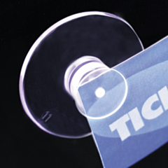 Economy Suction Cup w/Plastic Thumbtack