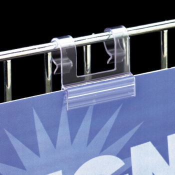 SuperGrip® Wire Basket Sign Holder