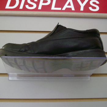 étagère de chaussure pour slatwall